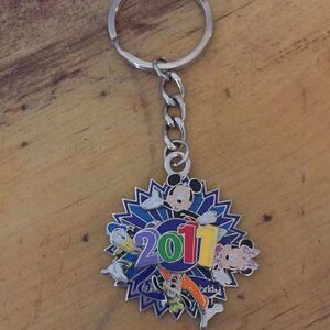 Disney Keychain with spinning motion